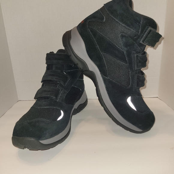 L.L. Bean Mens Suede Hiking Boots size 9 - Picture 4 of 9